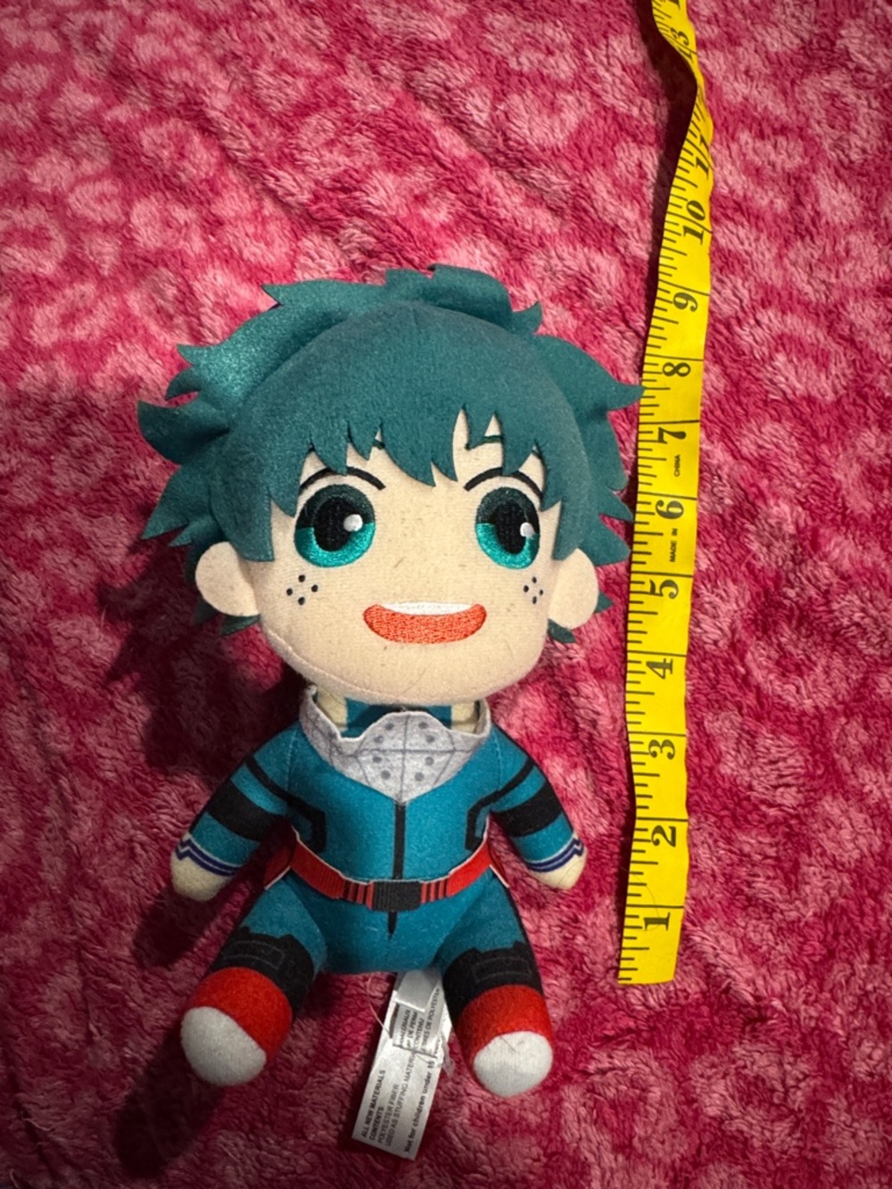 Great Eastern Entertainment MHA Deku Sitting Plush Hero Costume Version 2